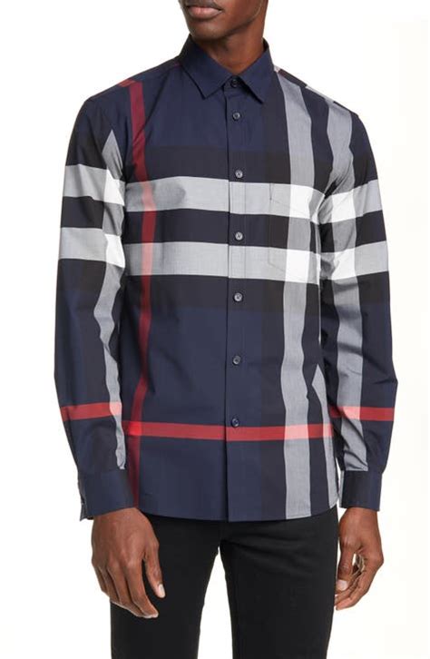 mens burberry dress shirt|men's Burberry shirt nordstrom.